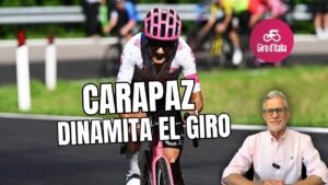 CARAPAZ PRENDE FUEGO al GIRO DEL TORO AGUANTA el ROSA
