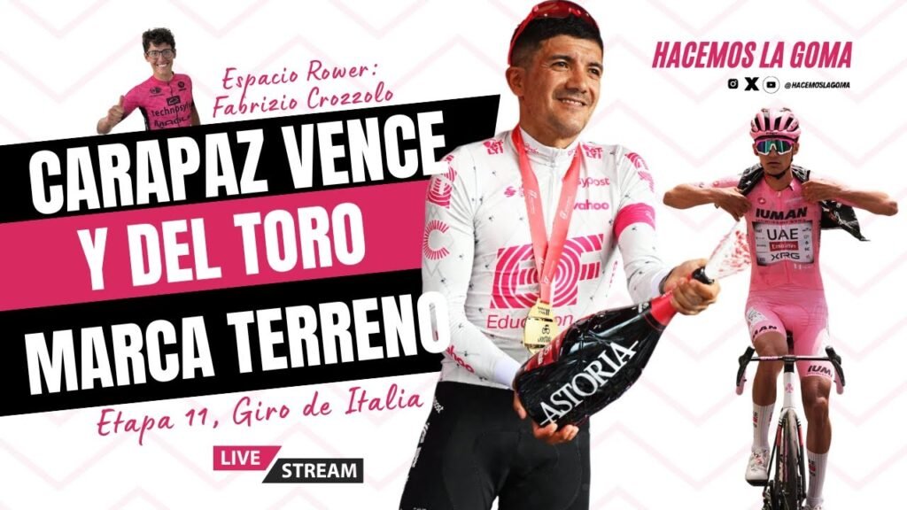 CARAPAZ Wins in Castelnovo ne Monti E11 and DEL TORO