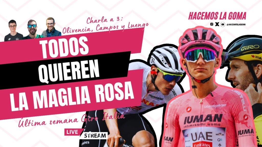 Charla Giro de Italia: Última Semana - Todos Quieren la Maglia Rosa 5 Charla Giro de Italia Ultima Semana Todos Quieren la