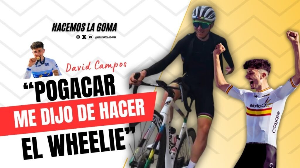 Conocia a POGACAR y me dijo de salir a ENTRENAR