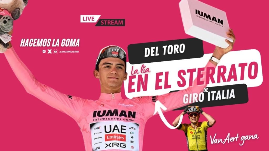 El Sterrato pone patas arriba el Giro - Gana Van Aert, líder del toro y pérdida de tiempo de Roglic 2 El Sterrato pone patas arriba el Giro Gana Van
