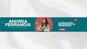 Emision en directo de La alimentacion se entrena Andrea Ferrandis