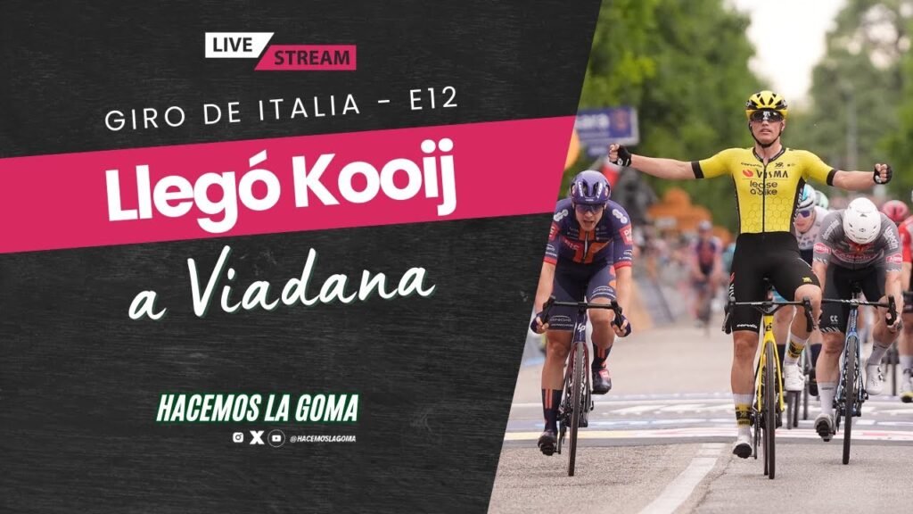 GIRO E12 - Triunfo de KOOIJ y +2" de ventaja para DEL TORO 3 GIRO E12 Triunfo de KOOIJ y 2 de ventaja