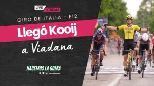GIRO E12 Triunfo de KOOIJ y 2 de ventaja
