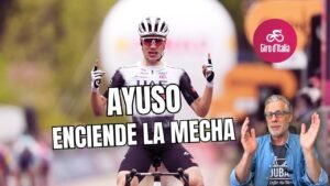 GOLPE de AUTORIDAD de AYUSO ROGLIC nuevo LIDER FLAQUEA