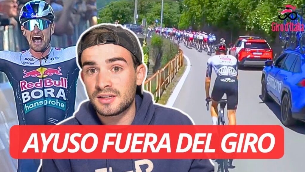 JUAN AYUSO ABANDONA el GIRO DE ITALIA 9 JUAN AYUSO ABANDONA el GIRO DE ITALIA