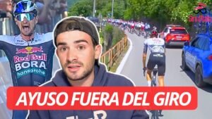JUAN AYUSO ABANDONA el GIRO DE ITALIA