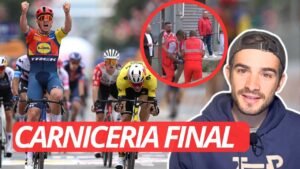 LANDA ABANDONA y PEDERSEN BATE A VAN AERT