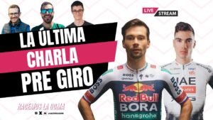 La ultima charla previa al Giro de Italia 2025