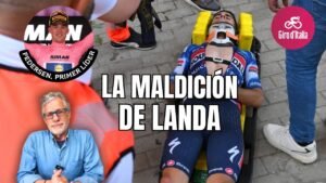 MIKEL LANDA ABANDONA el GIRO con FRACTURA de VERTEBRA