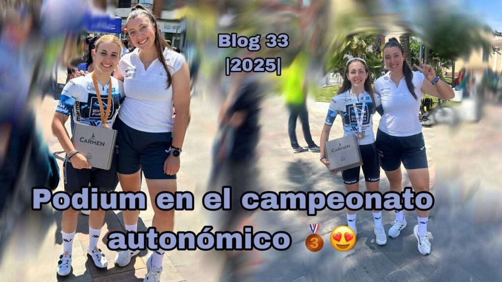Podiums en el campeonato autonomico Blog 33 2025 Melisa