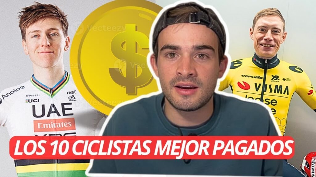 REVELAN el SALARIO de los 10 CICLISTAS MEJOR PAGADOS del