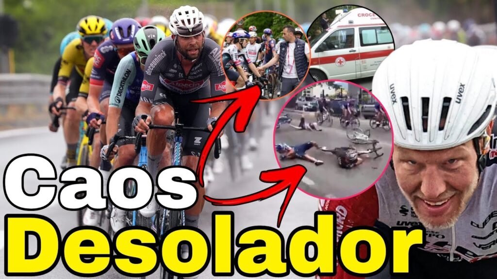 Resumen Etapa 6 ➣ Giro de Italia 2025 | Caída Masiva Produce Caos 8 Resumen Etapa 6 ➣ Giro de Italia 2025 Caida