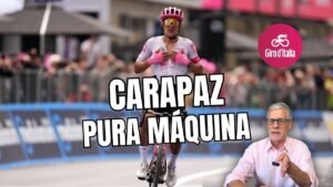 Un CARAPAZ DESATADO vuelve a BRILLAR en el GIRO mientras