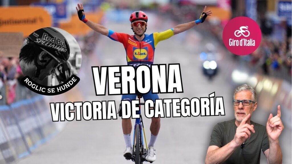 VERONA firma una hermosa VICTORIA y ROGLIC SE DEJA MEDIO GIRO 7 VERONA firma una hermosa VICTORIA y ROGLIC SE DEJA MEDIO