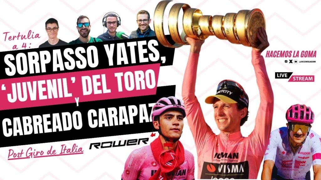 Análisis Final Giro 2025 - Yates Vence a Del Toro y Carapaz 7 Analisis Final Giro 2025 Yates Vence a Del Toro