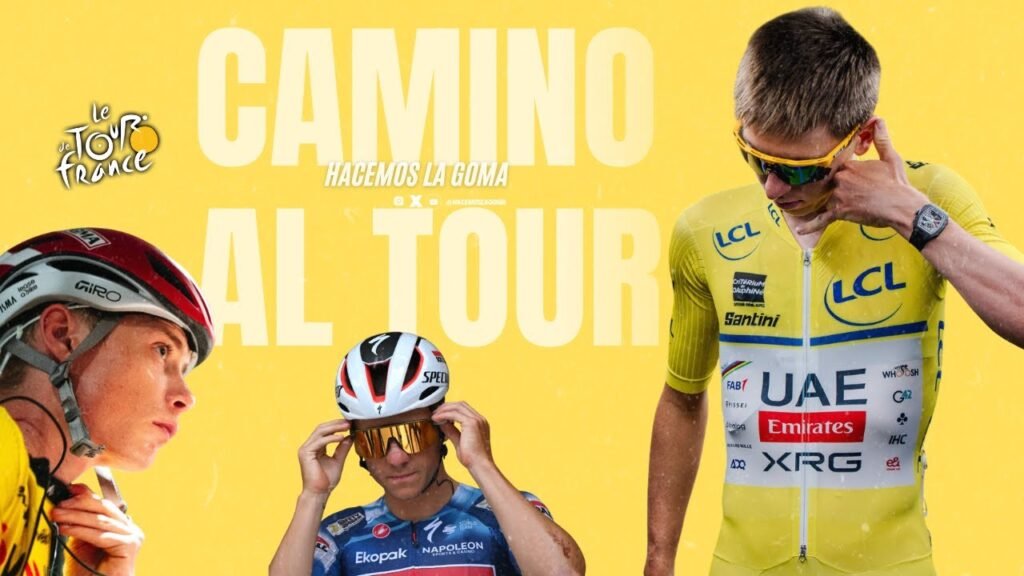 CAMINO AL TOUR 2025 POGACAR EN ISOLA VINGEGAARD EN