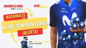 CAMPEONATO DE ESPANA CICLISMO 2025 ¡ALERTA Altas Temperaturas