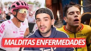 CARAPAZ y VAN AERT ENFERMOS antes del TOUR DE FRANCIA