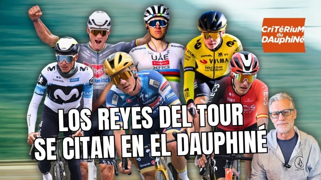 CRITERIUM del DAUPHINE UNICO PULSO entre POGACAR y VINGEGAARD antes