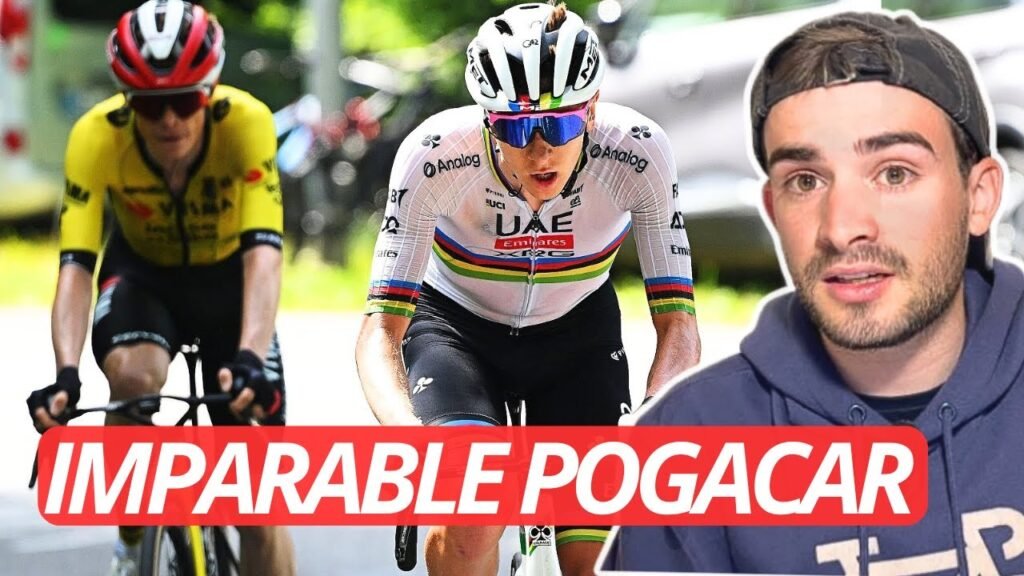 GOLPE DURO de POGACAR a VINGEGAARD y EVENEPOEL en la MONTAÑA 1 GOLPE DURO de POGACAR a VINGEGAARD y EVENEPOEL en la
