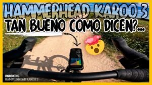 GPS para CICLISMO Hammerhead Karoo 3 unboxing