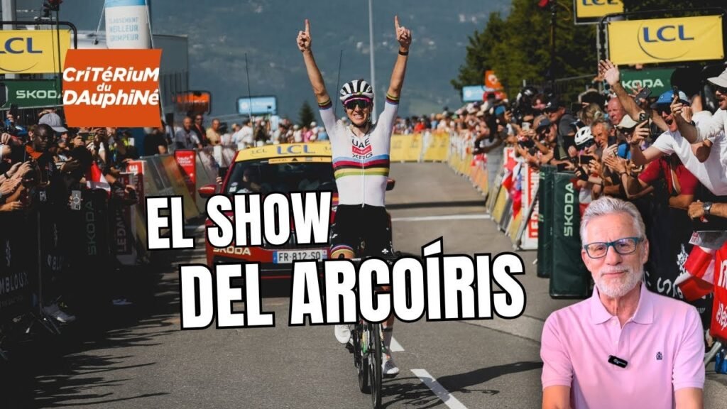 POGACAR ECLIPSA a VINGEGAARD y vuelve a LIDERAR el DAUPHINE