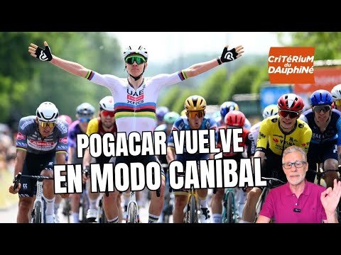 POGACAR le GANA a VINGEGAARD una ETAPA INCREÍBLE 9 POGACAR le GANA a VINGEGAARD una ETAPA INCREIBLE