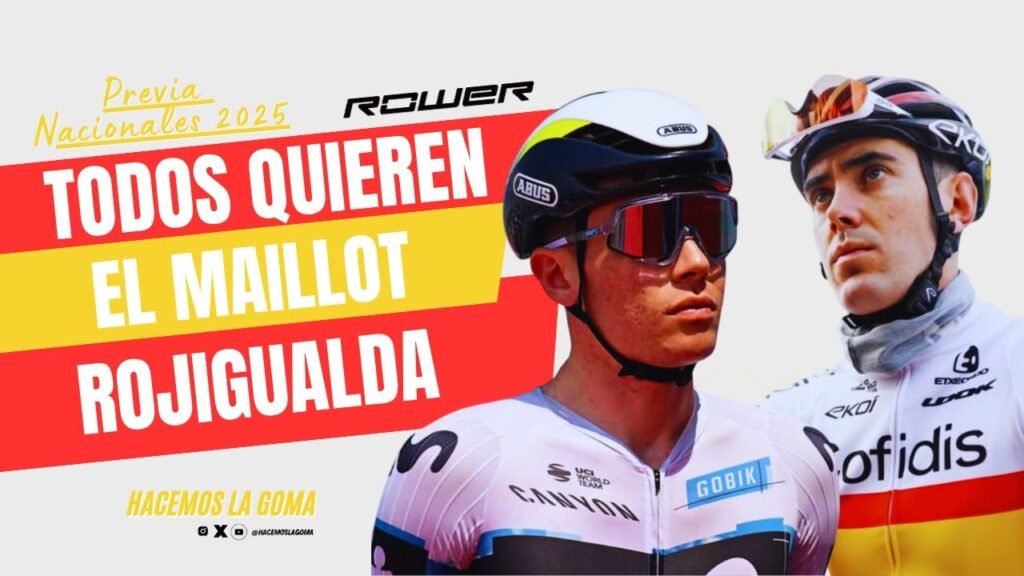 Previo al Campeonato de Espana de Ciclismo 2025 en Granada