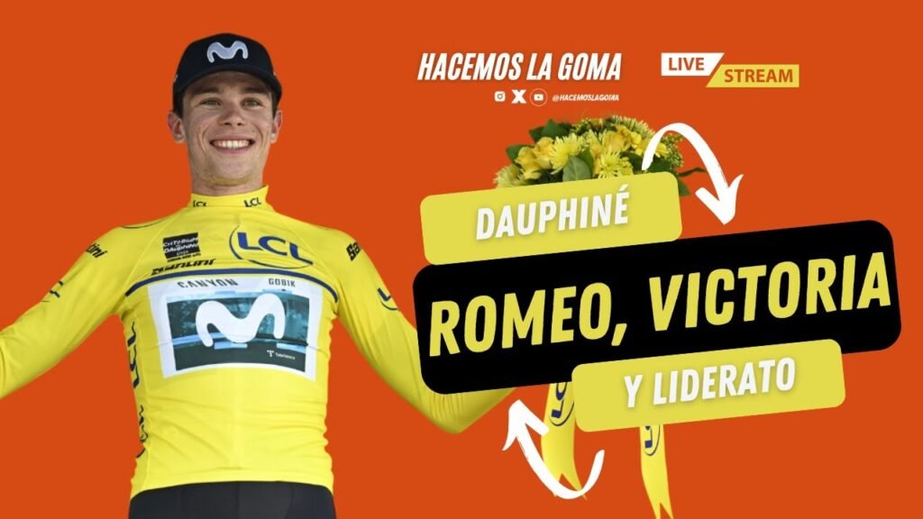 ROMEO SE CONSAGRA EN DAUPHINE VICTORIA Y LIDERATO ANTES DE