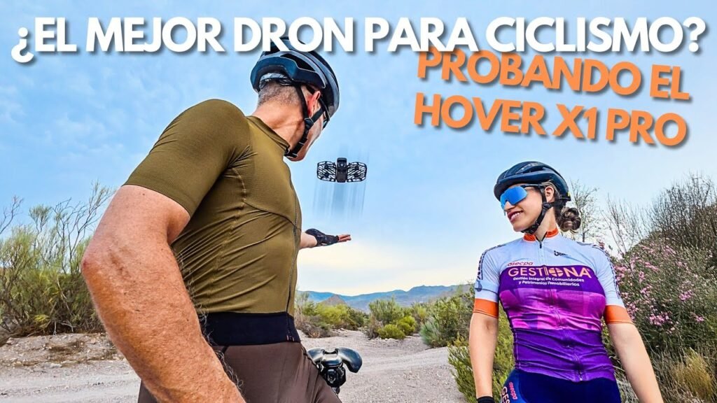 ¿MEJOR DRON PARA CICLISMO HOVER X1 PRO SIN MANDO Y