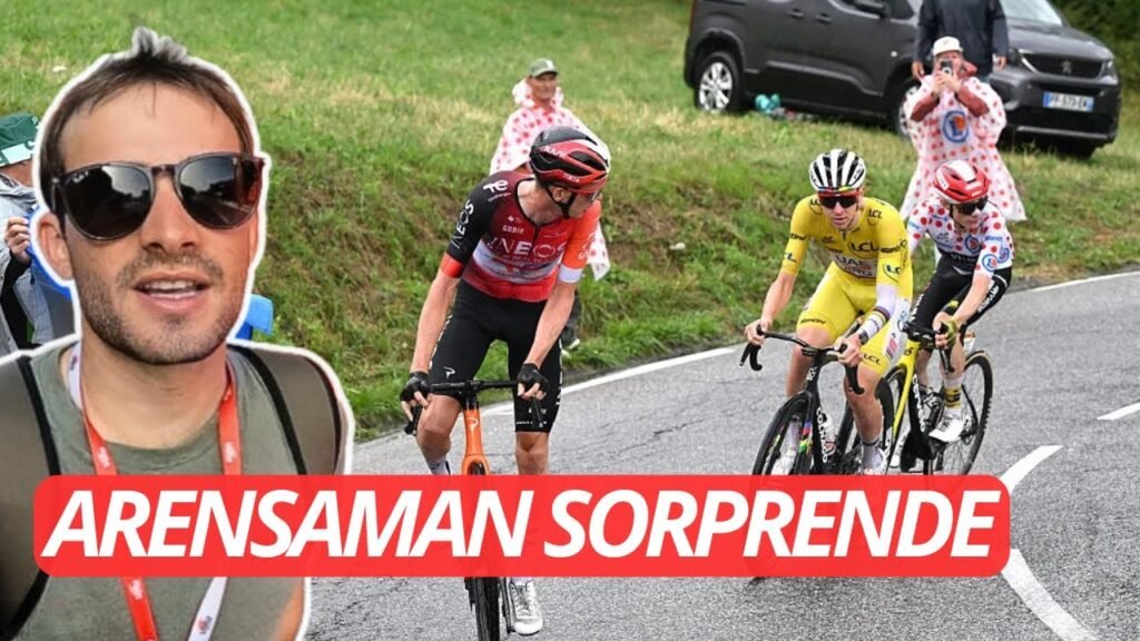 ARENSAMAN le LEVANTA la VICTORIA a POGACAR y VINGEGAARD