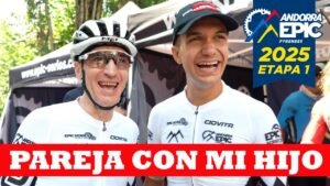 Carrera por parejas con mi hijo Andorra Epic 2025