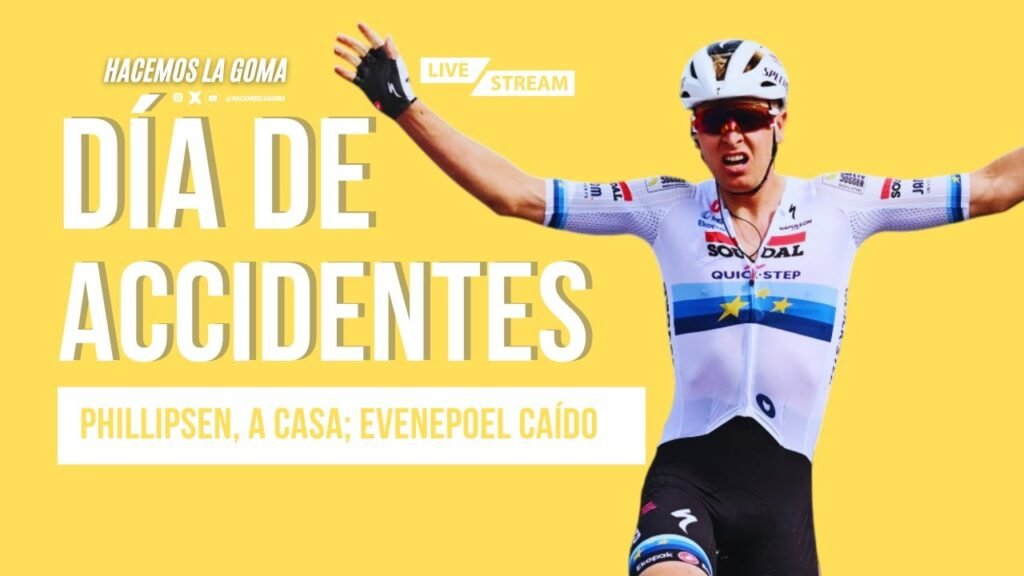 Etapa 3 TDF2025 Dia de Caidas Phillipsen a Casa