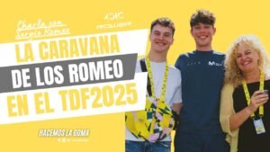 La caravana ROMEO en el TOUR DE FRANCIA Vivir el