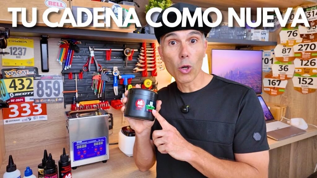 Mantenimiento Cadena Limpieza y Lubricacion con Cera Solida