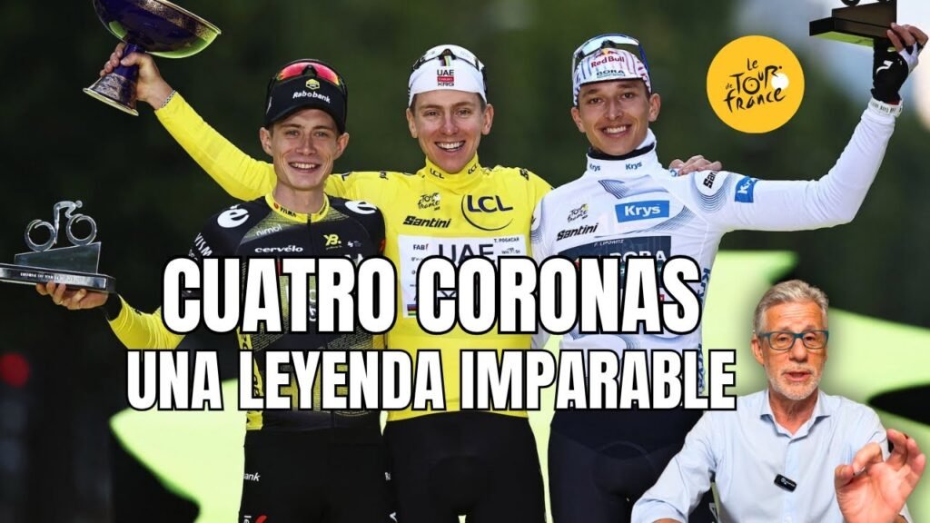 POGACAR CONQUISTA su CUARTO TOUR y VAN AERT cierra con BROCHE de ORO 8 POGACAR CONQUISTA su CUARTO TOUR y VAN AERT cierra con