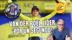 VAN DER POEL RECUPERA IN EXTREMIS el AMARILLO de POGACAR