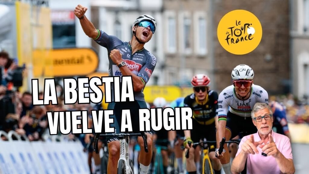 VAN DER POEL derrota a POGACAR y VINGEGAARD y se