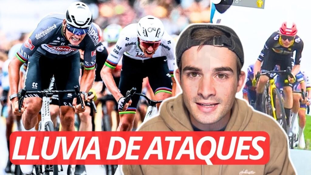 VAN DER POEL se IMPONE a POGACAR y se viste