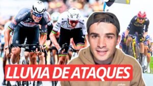 VAN DER POEL se IMPONE a POGACAR y se viste
