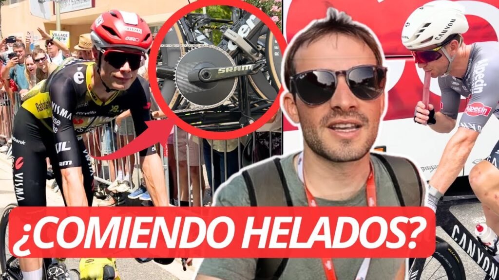 VINGEGAARD CAMBIA sus BIELAS de 150mm Los MISTERIOSOS HELADOS