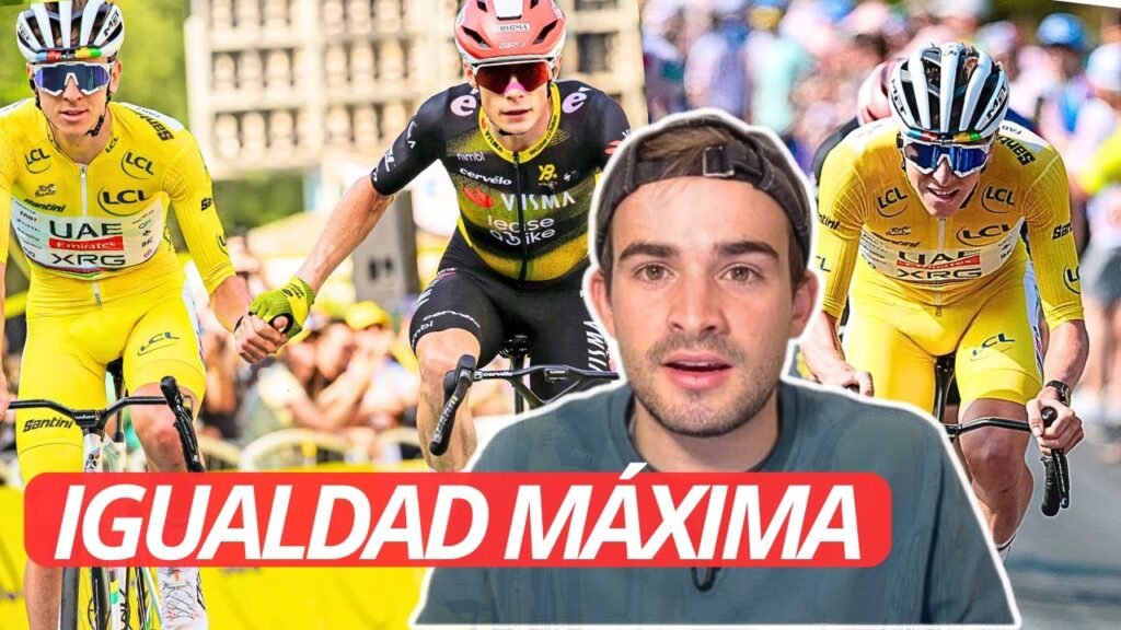 VISMA ATACA y POGACAR CONTRAATACA BEN HEALY NUEVO LIDER