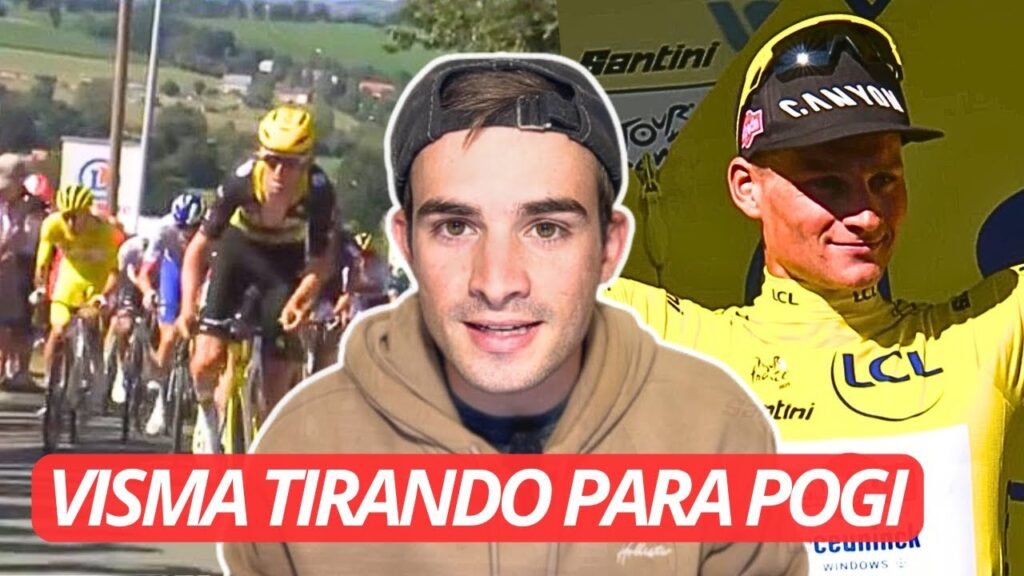 VISMA TRABAJA para que POGACAR MANTENGA el LIDERATO VAN