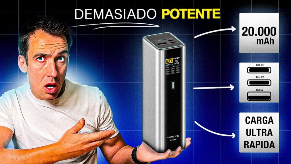 ¡NO TE QUEDES SIN BATERIA La powerbank para ciclistas CUKTECH
