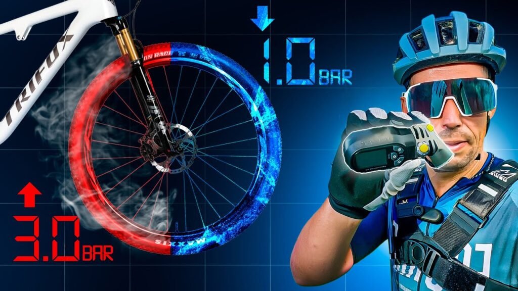 Asi sube la presion de tus ruedas con el calor