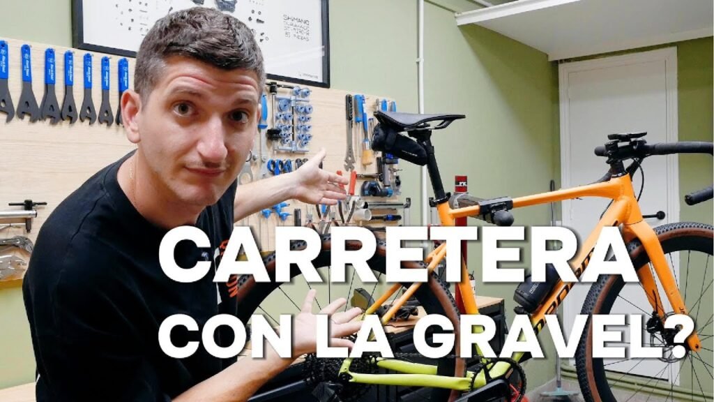 CARRETERA CON LA BICI DE GRAVEL - ThePersonTube 4 CARRETERA CON LA BICI DE GRAVEL ThePersonTube