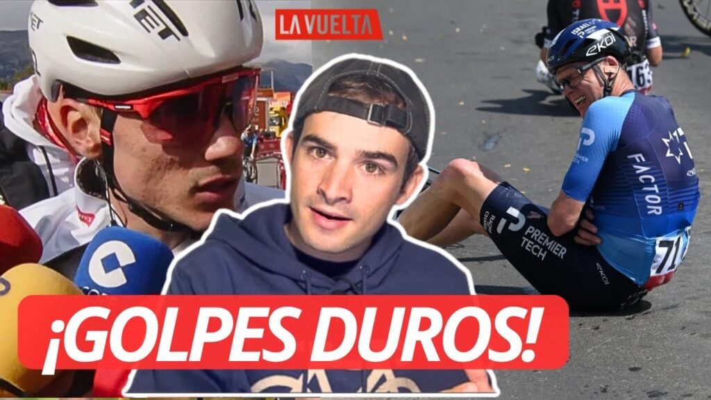 JUAN AYUSO EXPLOTA y FROOME SUFRE un DURO ACCIDENTE