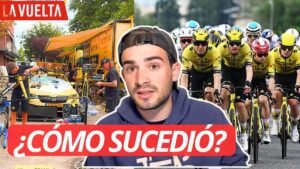 LADRONES ROBAN las BICIS del equipo VISMA en LA VUELTA