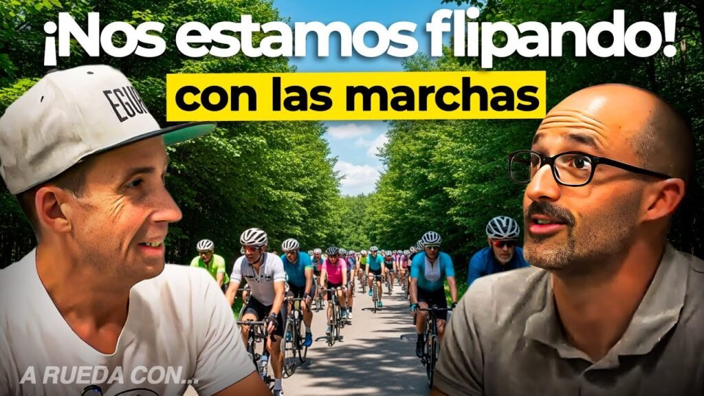 LO DE LAS MARCHAS A Rueda con Andoni de Bizicling